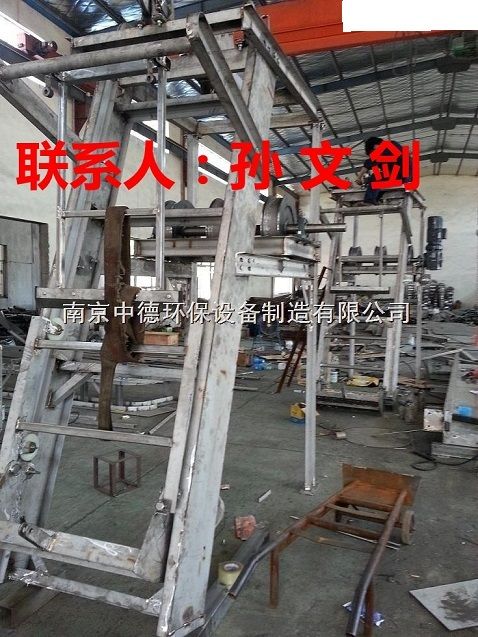 GSGS鋼絲繩牽引格柵除污機(jī)，不銹鋼材質(zhì)，鋼絲繩格柵