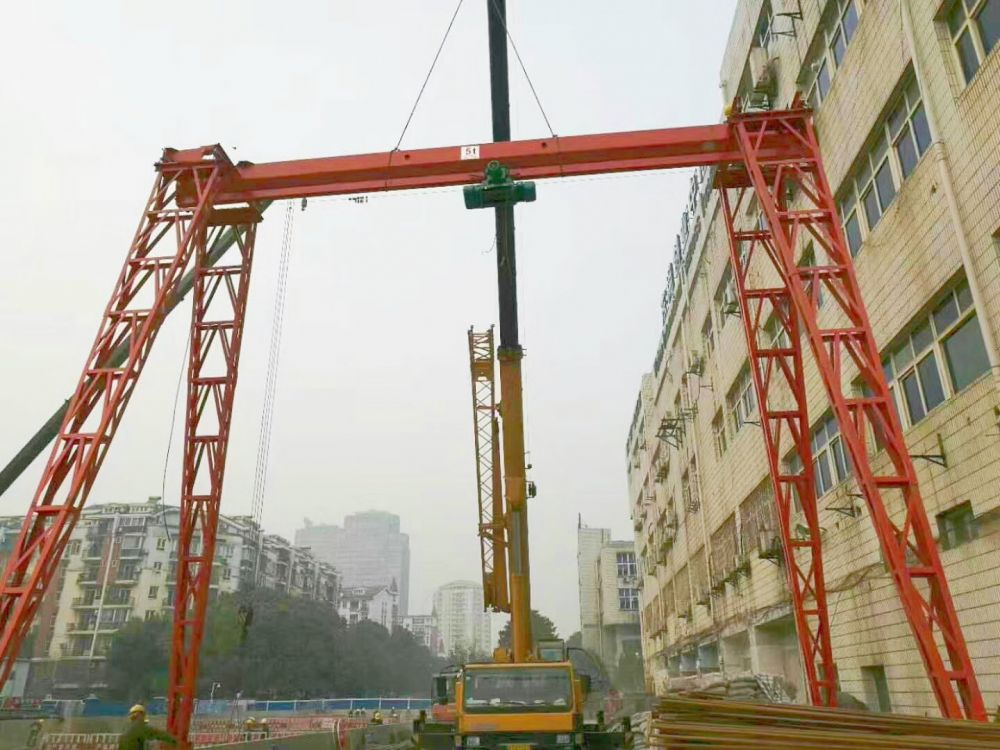 MH型電動單梁門式起重機、龍門吊廠家產地、制造安裝