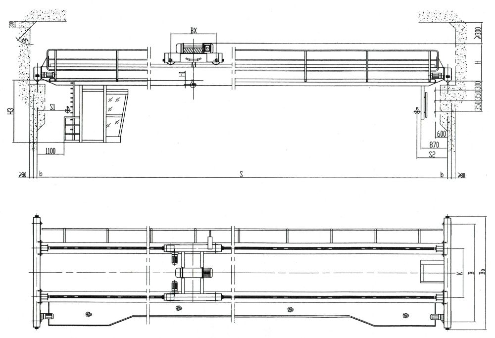 LH型電動(dòng)葫蘆雙梁橋式起重機(jī)外形尺寸圖.jpg